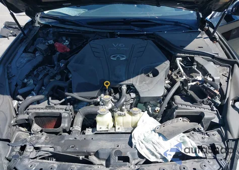 2019 Infiniti Q50 3.0T Luxe z USA, uszkodzony, nr VIN JN1EV7AP0KM511489